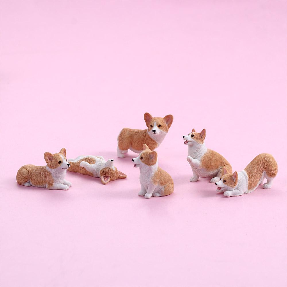 Cute Simulation Dog Miniature  - Car Accessories Oman ulasan dan harga