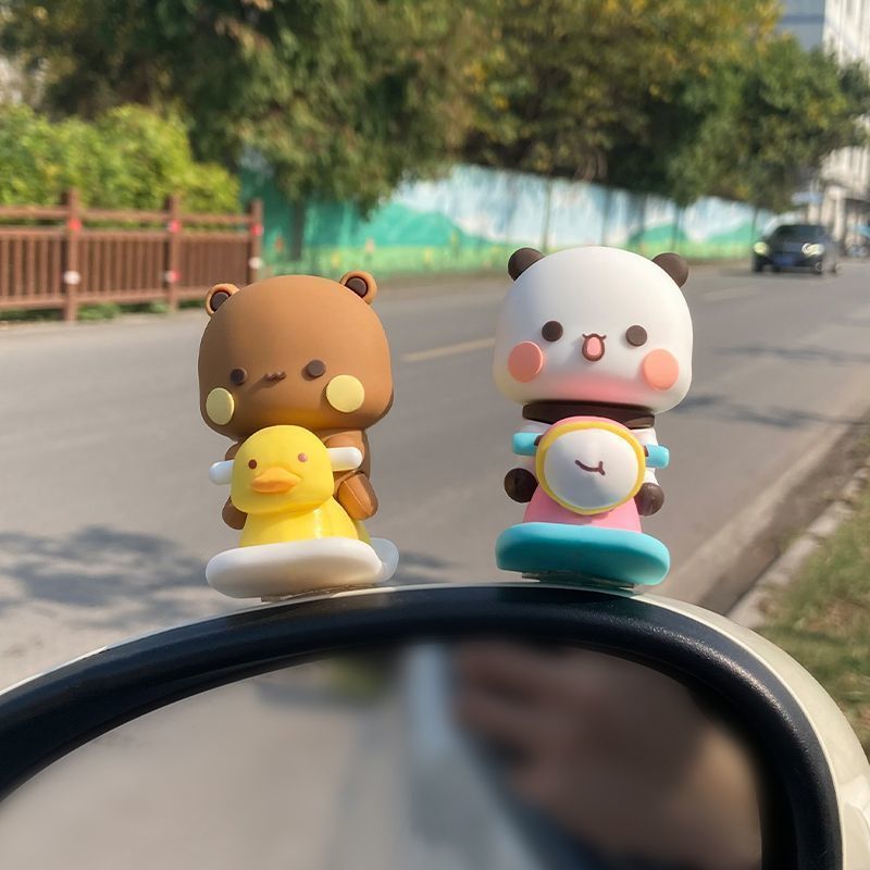Yier Bubu Spring Swing Figurin - Car Accessories Inside ulasan dan harga