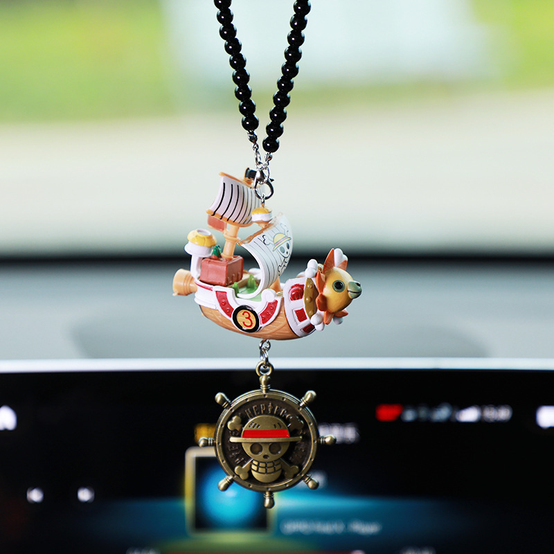ONE PIECE Car Hanging Ornament - Car Accessories Oman ulasan dan harga