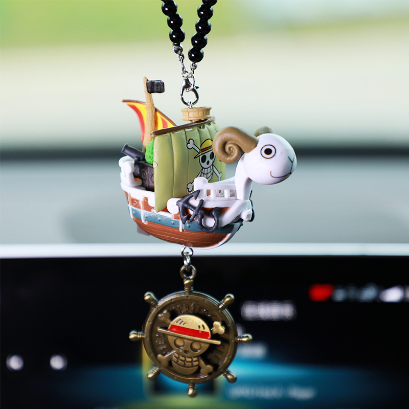 ONE PIECE Car Hanging Ornament - Car Accessories Oman ulasan dan harga