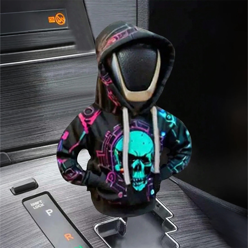 1PC Creative Hooded Shift Leve - Car Accessories Xmas ulasan dan harga
