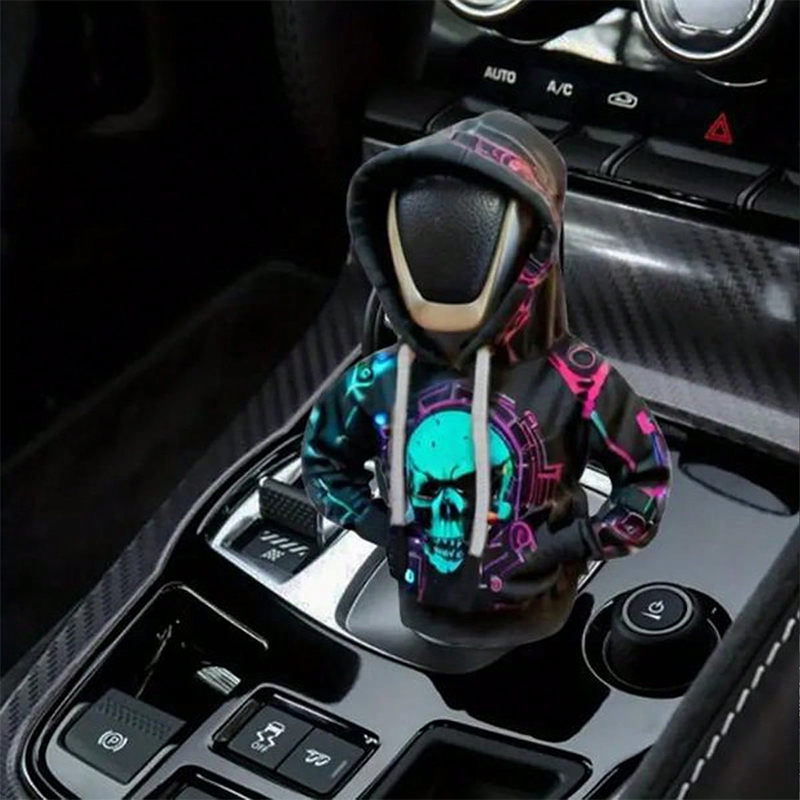1PC Creative Hooded Shift Leve - Car Accessories Xmas ulasan dan harga