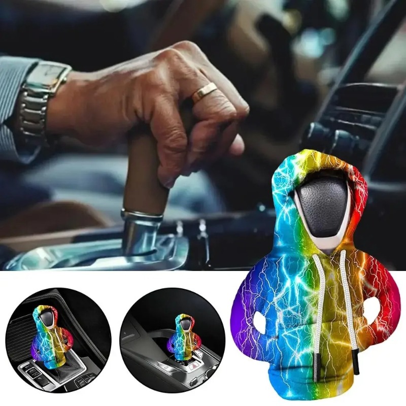 Car Hoodie Gear Shift Cover Fa - Car Accessories Xmas ulasan dan harga