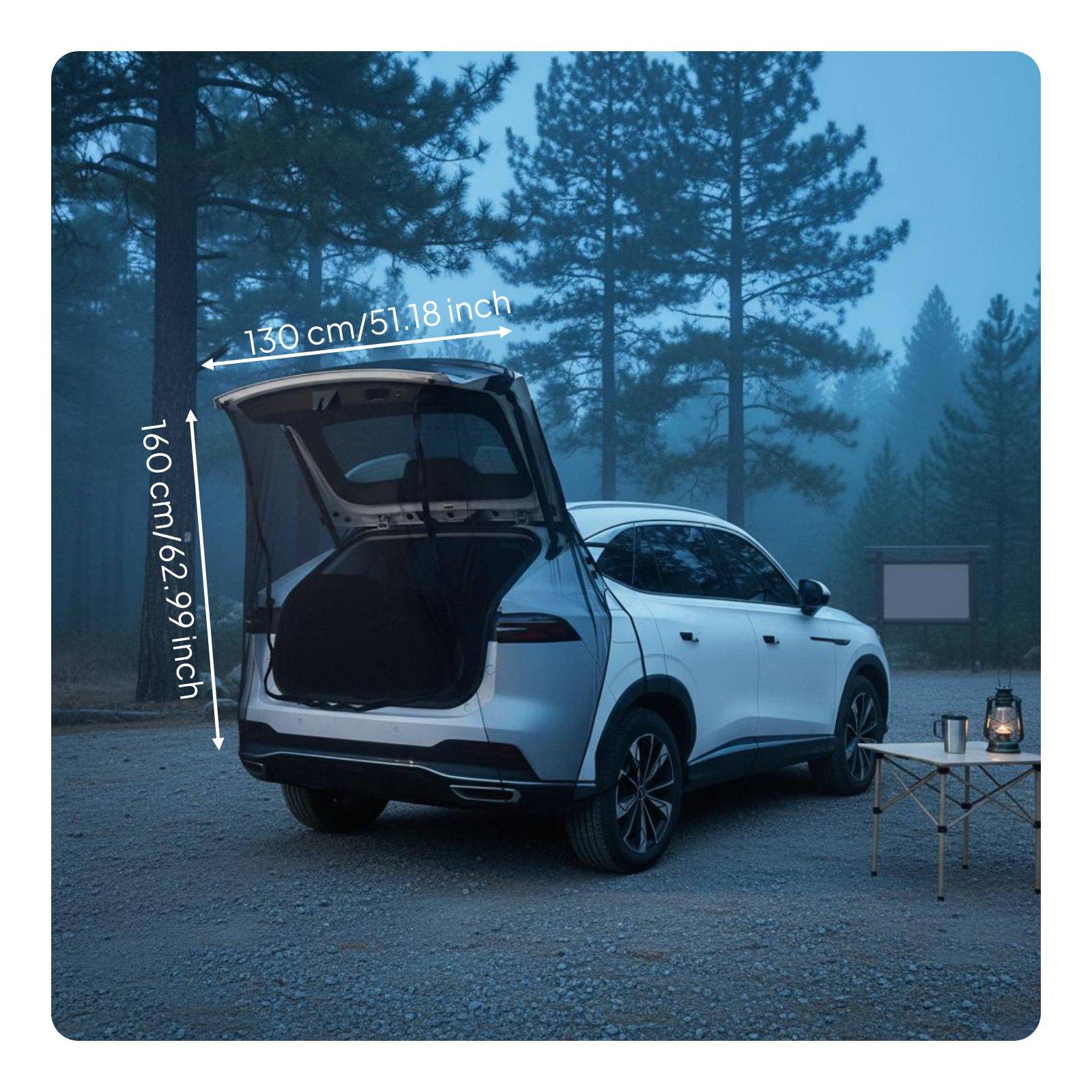 Rear Door Mesh Mosquito Net Ta - Car Accessories For Camping ulasan dan harga