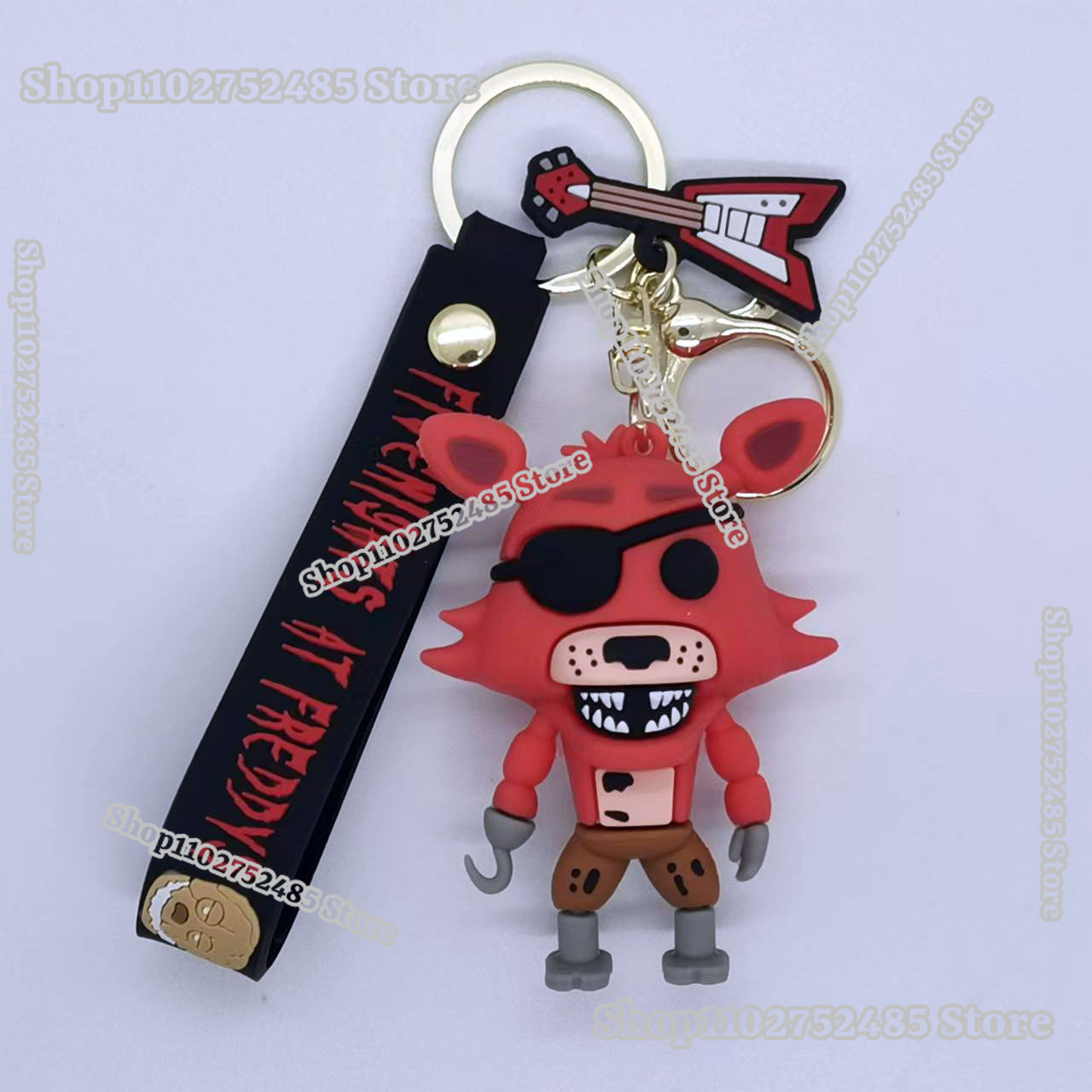 5pcs Cartoon Anime FNAF Figure - Car Accessories Oman ulasan dan harga