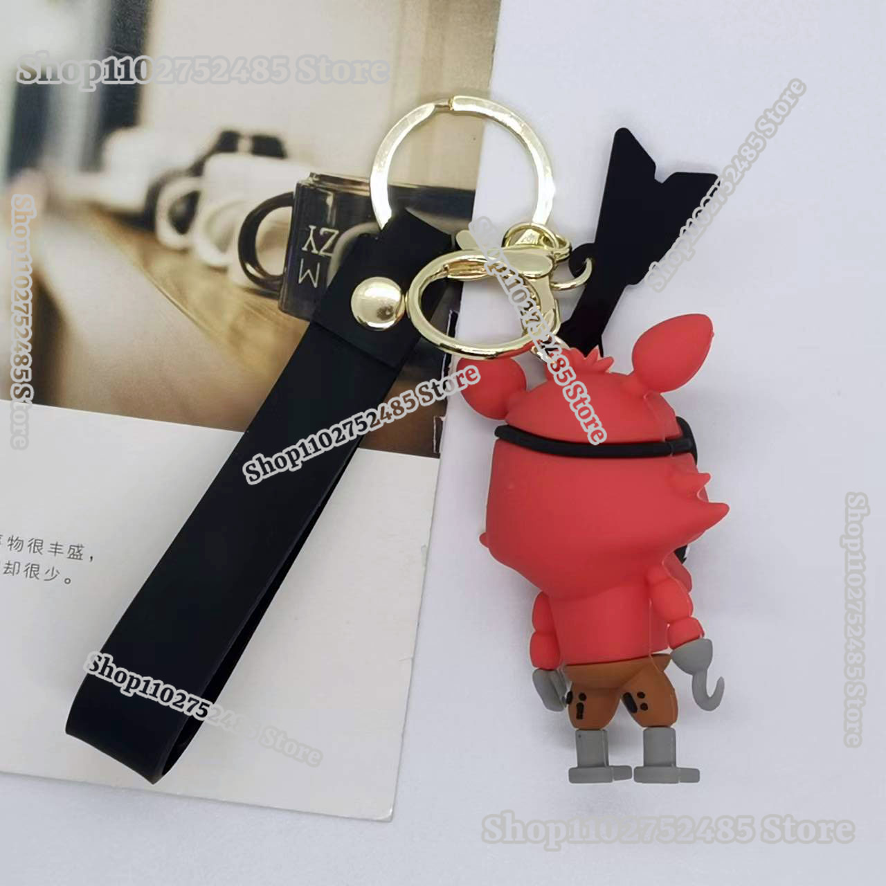 5pcs Cartoon Anime FNAF Figure - Car Accessories Oman ulasan dan harga