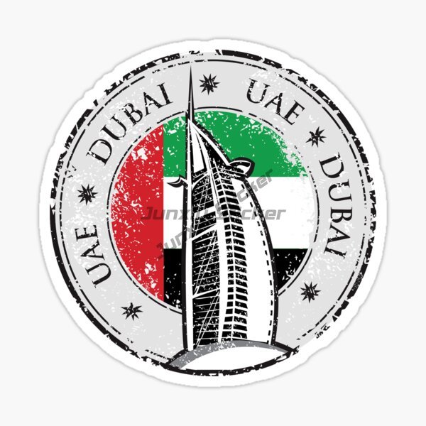 UAE Dubai Circular National Fl - Car Accessories In Dubai ulasan dan harga
