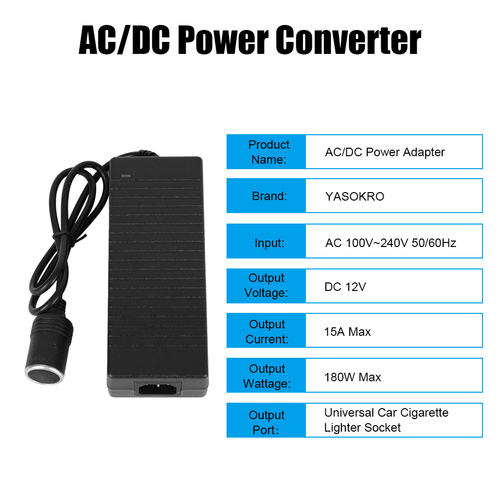 Cigarette Lighter Converter AC - Car Accessories Uk ulasan dan harga