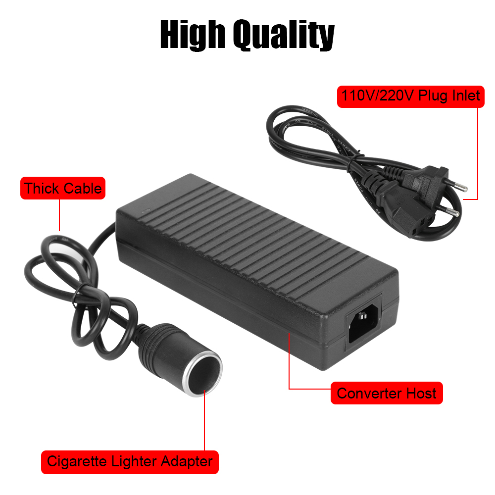 Cigarette Lighter Converter AC - Car Accessories Uk ulasan dan harga