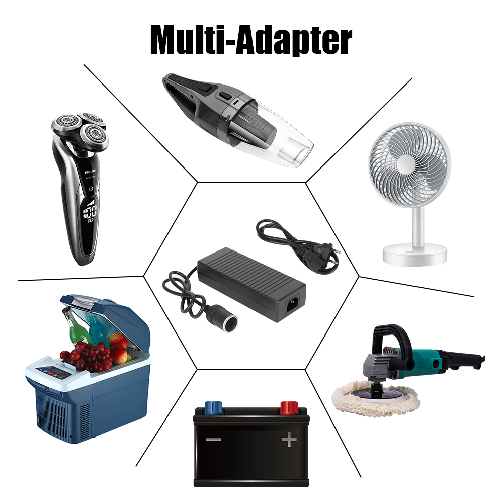 Cigarette Lighter Converter AC - Car Accessories Uk ulasan dan harga