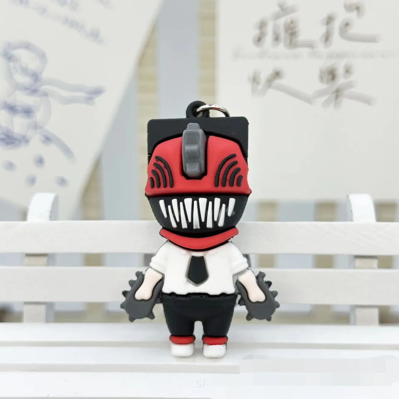 New Chainsaw Man Keychain Cart - Car Accessories Oman ulasan dan harga