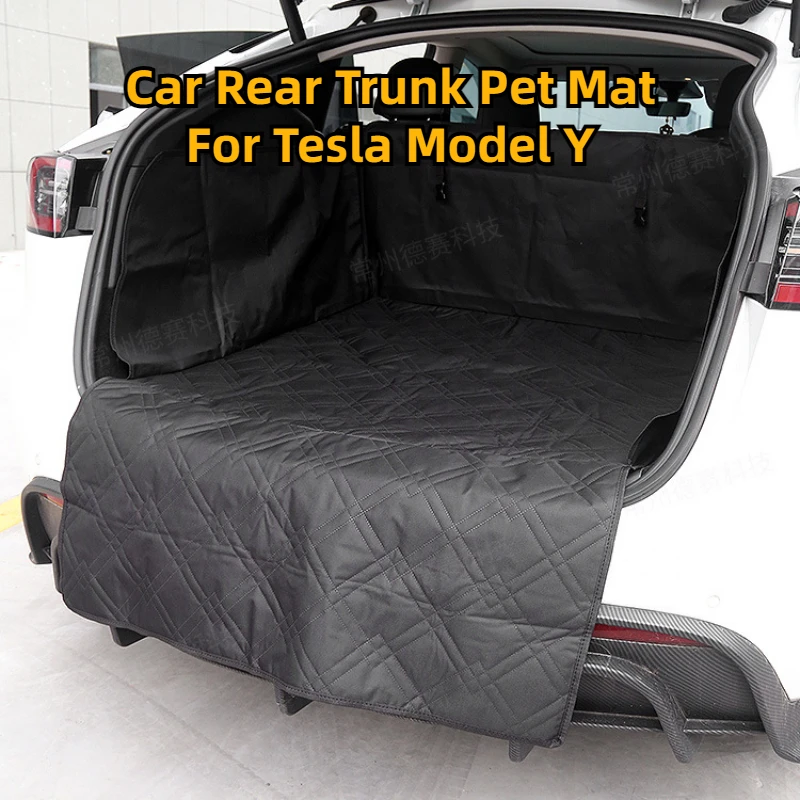 Rear Trunk Pet Mat for Tesla M - Car Accessories For Camping ulasan dan harga