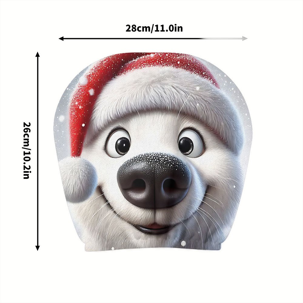 2pcs Christmas hats, cute pupp - Car Accessories Xmas ulasan dan harga