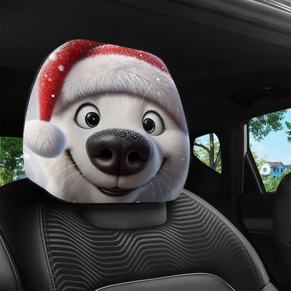 2pcs Christmas hats, cute pupp - Car Accessories Xmas ulasan dan harga
