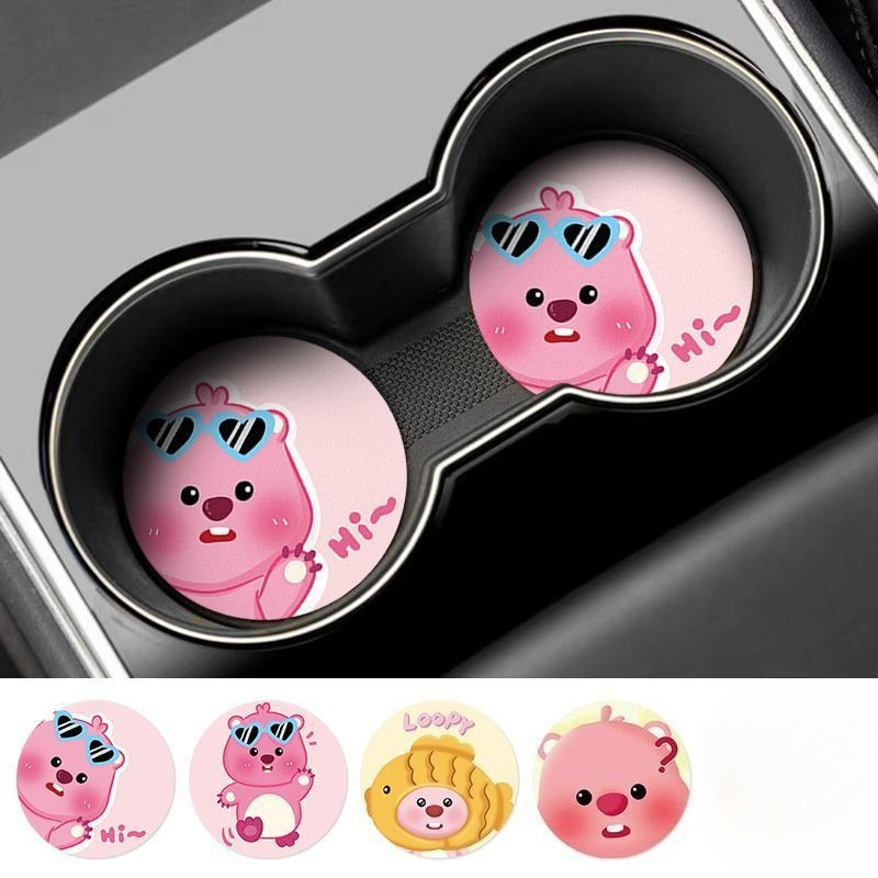 Loopy Creative Cartoon Car Coa - Car Accessories Inside ulasan dan harga