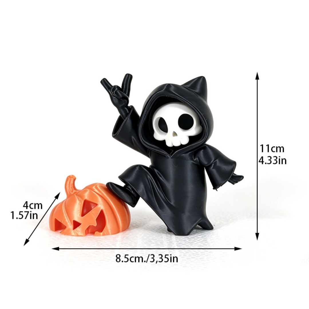 Cat Ear Grim Reaper Halloween  - Car Accessories Oman ulasan dan harga