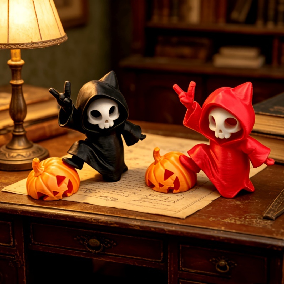 Cat Ear Grim Reaper Halloween  - Car Accessories Oman ulasan dan harga