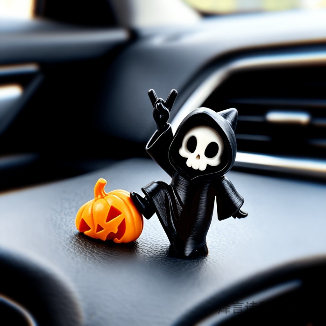 Cat Ear Grim Reaper Halloween  - Car Accessories Oman ulasan dan harga