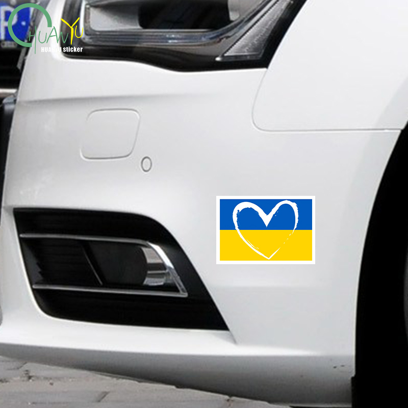 Sign Car Sticker Ukraine Sunfl - Car Accessories Uk ulasan dan harga