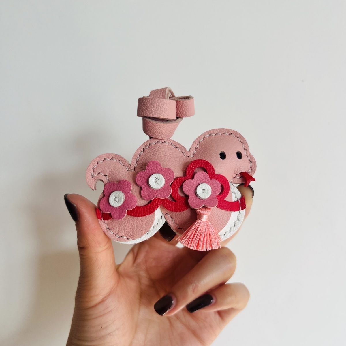 Unique Cute Genuine Leather Ha - Car Accessories Xmas ulasan dan harga