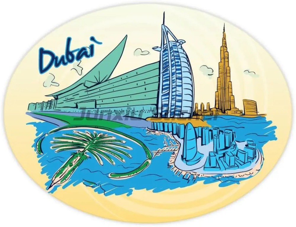 Dubai Country Flag Vinyl Motor - Car Accessories In Dubai ulasan dan harga
