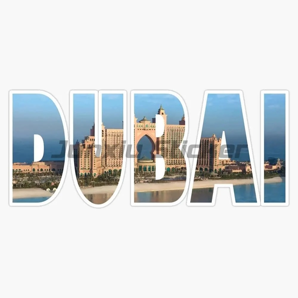 Dubai Country Flag Vinyl Motor - Car Accessories In Dubai ulasan dan harga