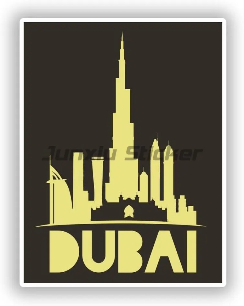 Dubai Country Flag Vinyl Motor - Car Accessories In Dubai ulasan dan harga