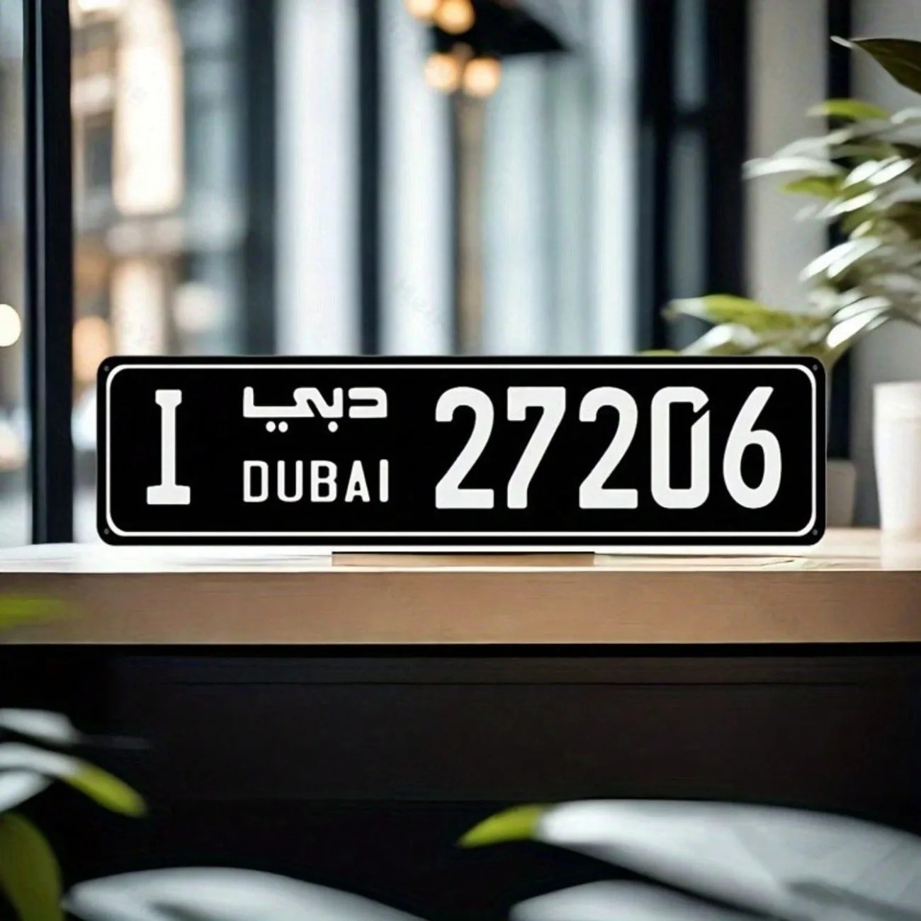 Engraved Aluminum Dubai‑Themed - Car Accessories In Dubai ulasan dan harga