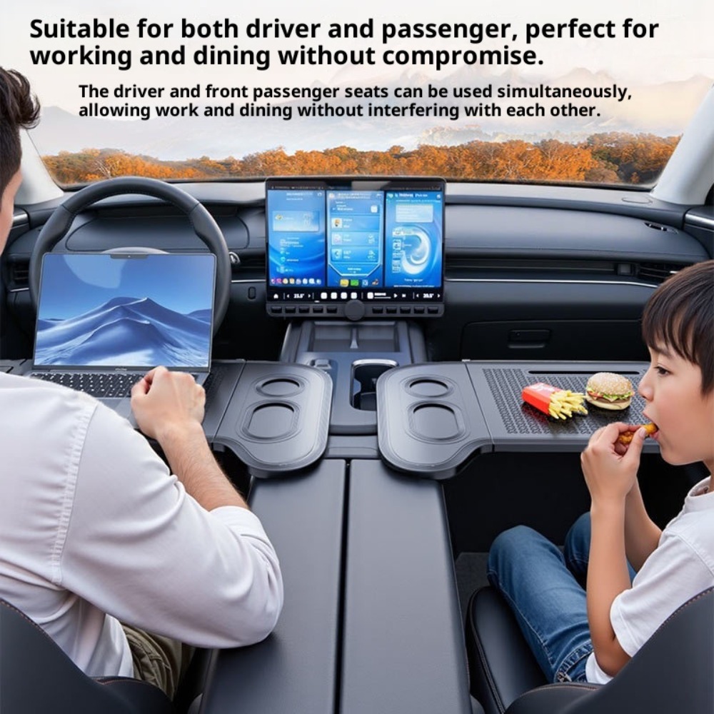 Car Laptop Tray Foldable Steer - Car Accessories For Camping ulasan dan harga