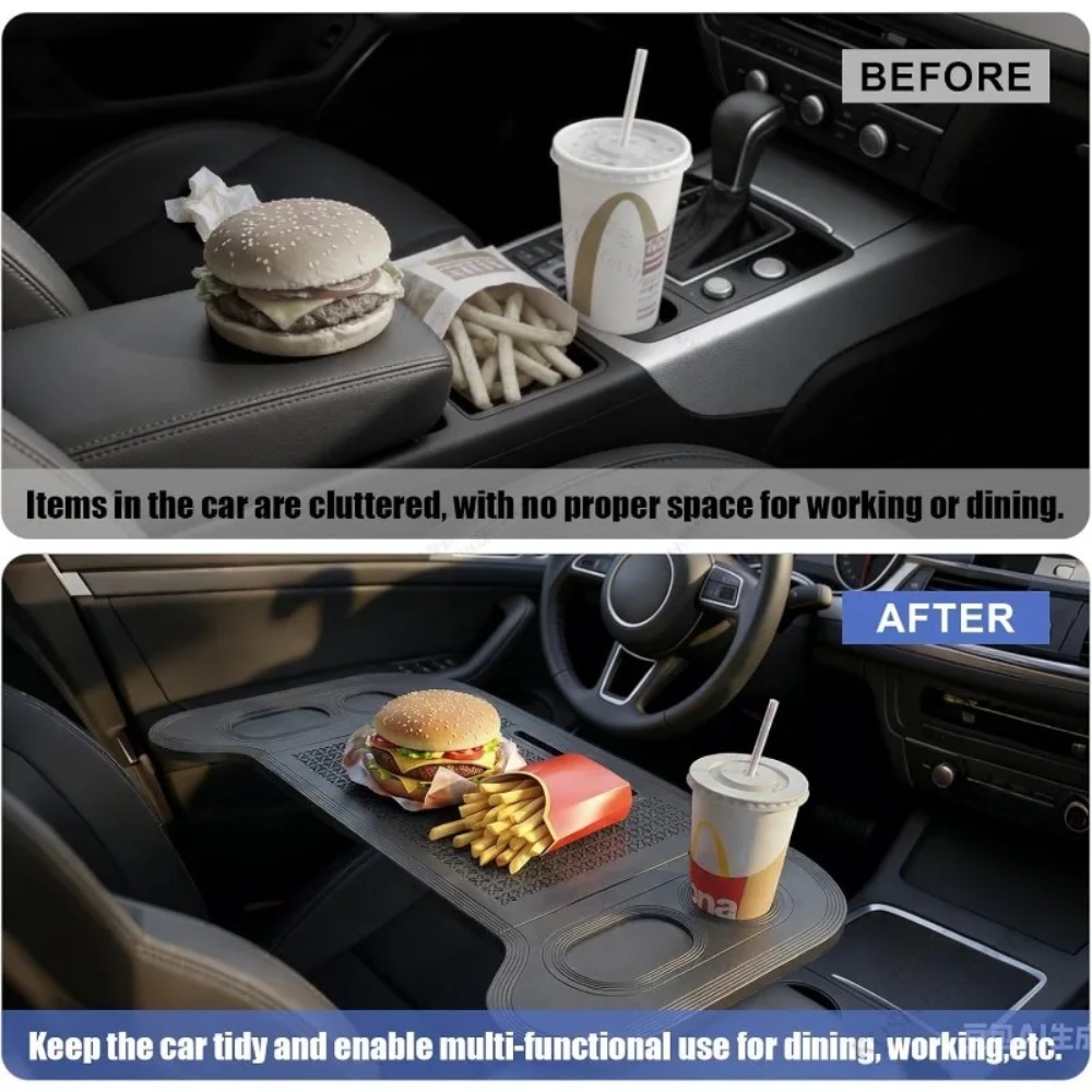 Car Laptop Tray Foldable Steer - Car Accessories For Camping ulasan dan harga