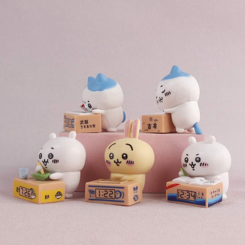 Hachiware Usagi Cartoon Alarm  - Car Accessories Inside ulasan dan harga