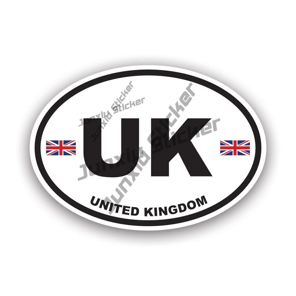 United Kingdom Oval Uk Sticker - Car Accessories Uk ulasan dan harga