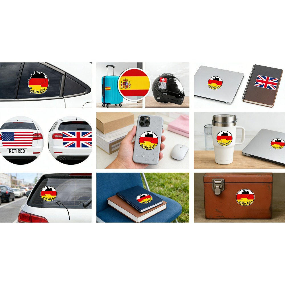 United Kingdom Oval Uk Sticker - Car Accessories Uk ulasan dan harga