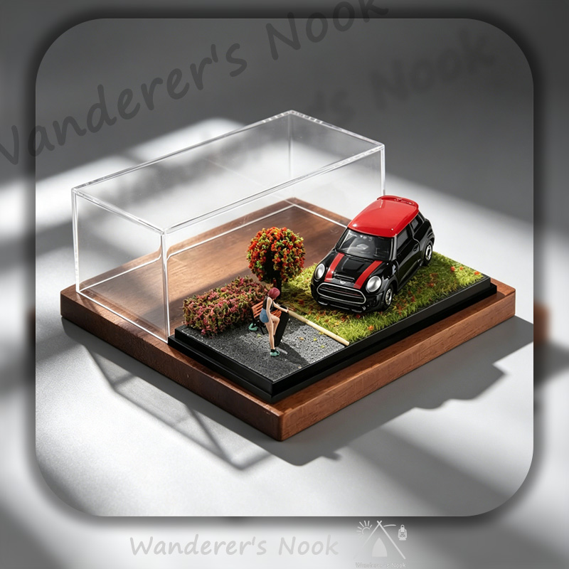 New 1:64 Car Model Scene Displ - Car Accessories Oman ulasan dan harga
