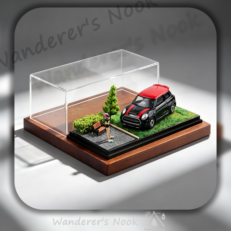 New 1:64 Car Model Scene Displ - Car Accessories Oman ulasan dan harga