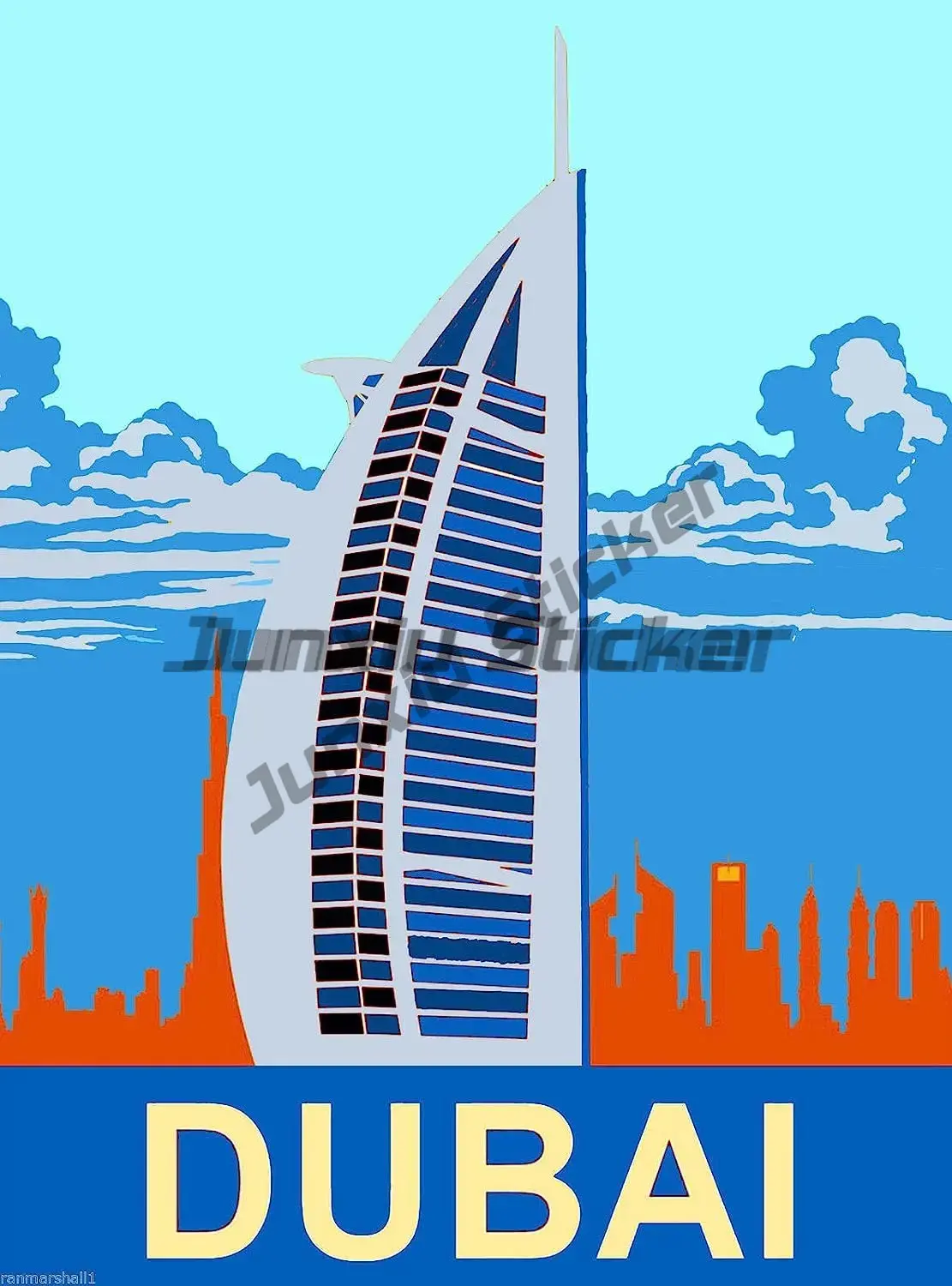 UAE Dubai National Flag Car St - Car Accessories In Dubai ulasan dan harga