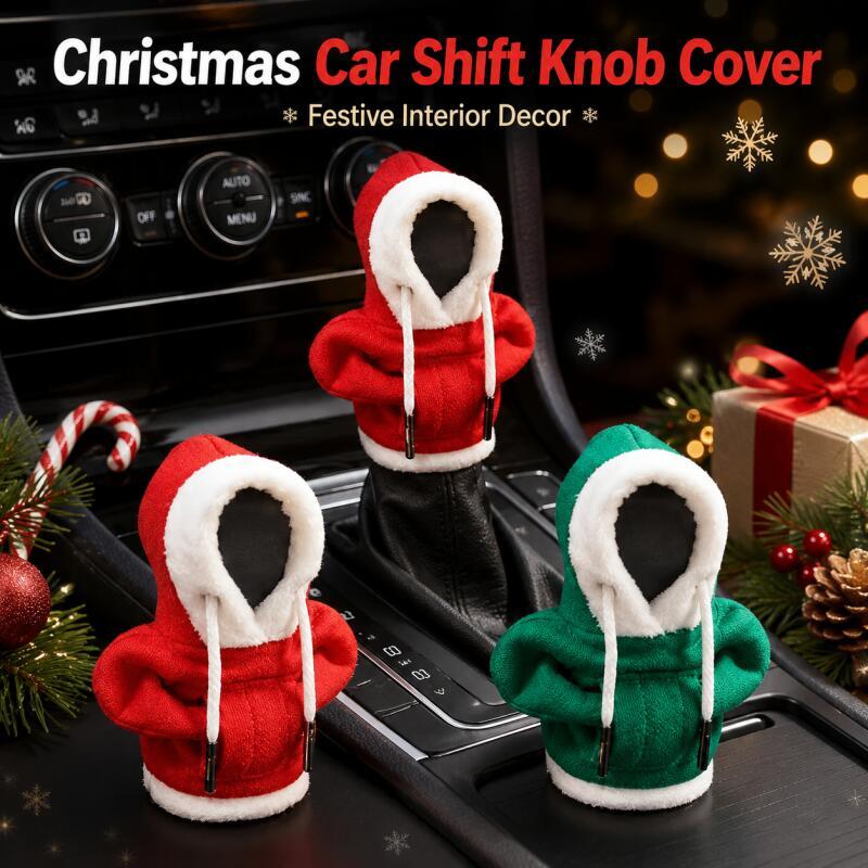 Christmas Hoodie Car Shift Kno - Car Accessories Xmas ulasan dan harga