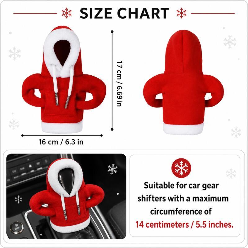 Christmas Hoodie Car Shift Kno - Car Accessories Xmas ulasan dan harga