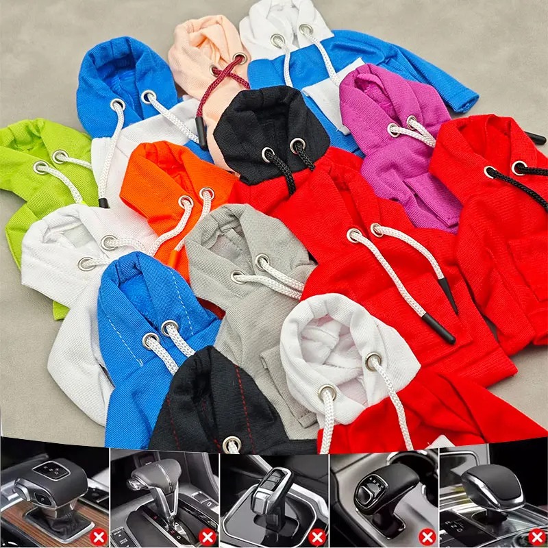 1PCS Mini Hoodie Car Gear Shif - Car Accessories Xmas ulasan dan harga